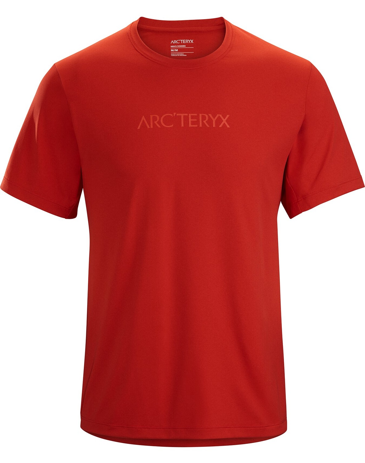 T-shirt Arc'teryx Remige Word Uomo Rosse - IT-35936